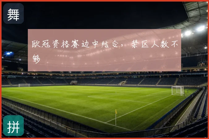 欧冠资格赛边中结合，禁区人数不够